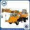 Small Telescopic Boom Crane 4 Ton Truck Crane With Self Made Chassis