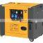220V50hz Electric Start 100% Copper 186FA 5kva Silent Diesel Generator Price