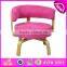 New wooden furniture set room sofa chair,colorful wooden toy chair wholesale,modern design living room wood sofa chairs W08F037