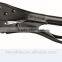 Berrylion Chorme Plated Black Flat Nose Locking Pliers 10"/250mm High Qualtiy lock plier