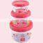 Set of 3 Plastic Hot Food Storage Box/Food Carrier