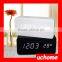 UCHOME 2017 Desk Digital Rectangular Wooden Clock With White Led Decoration