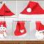 High quality christmas decorated santa hat