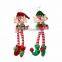 christmas hanging elf christmas plush elf christmas elf