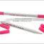 Kearing Dual tipped Pink color tailor erasable marker in 1mm tip +0.5mm tip 2 years shelf life time self vainishing #AP1005