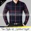 Garments producers wholesale factory price plaid casual flash georgette shirt designs for men