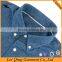 Latest 100% Cotton Slim Fit Denim Cowboy Long Sleeve Casual Men Shirts