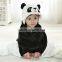 wholesale custom plain kids hooded poncho towels