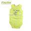 Hot Sale 100% Cotton Oem Manufacturer Plain Color Baby Rompers