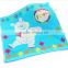 Organic Cotton Baby Towel Cute Cartoon Print Kids Face Cloth Wholesale