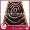 plush shaggy carpet door mat 100% polyester shaggy plain carpet