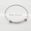 Fashion Jewelry 2017 Adjustable Stainless Steel Handmade Bangle