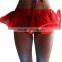 Women Organza Tutu LED Party Dance Skirt Light up Mini Tutu Petticoat