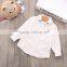 Autumn Children's Boutique Clothing Wholesale Infant Girls Cotton Top Baby corduroy Long Sleeve Ruffle Shirt