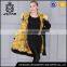 2017 coat be warm in winter real chinchilla fur collar long coat