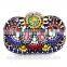 Newest Colorful Crystal Evening Clutch Bag