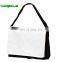 blank canvas shoulder bag,diy bag,sublimation shoulder bag Large size