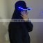 HOT sales colorful promotion gift LED fiber light hat LED flashing cap for adult