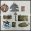 hot sales manufactured in china make metal embossed brushed badge