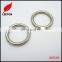 Factory supply metal welded O ring buckle for handbag