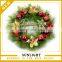 32cm Plastic Christmas Ballwreath Plastic Ball Decorated Christmas Wreath