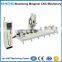 Aluminum 3 axis cnc machining center for window-door and curtain wall processing