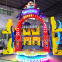 Fun children indoor rides games machines happy circus ride fun clown