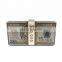 New Designer USD BIG SALE CHEAPEST PRICE FACTORY SELL women evening party crystal stack of money purses funny clutches