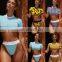 2019 summer Women Sexy Bikini Diamonds Swimwear Swimsuit Two Pieces set women