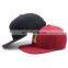 custom 6 panel snapback hats with cork logo wholesale