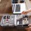Double Layer Travel Data cable organizer storage bag