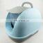 Cute hooded cat litter pan closed cat litter box with lid