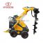 Post hole ground hole auger earth digger for skid steer