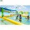 commercial cheap water aqua inflatable Beach volleyball court for sale