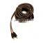 Car Audio 2 canales Twisted 18 ft RCA Cables revestidos 18 'OFC