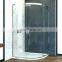 curved shower door glass
