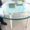 Modern competitive price decoration tempered glass table top