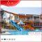 Commercial Water Park Slides For Swimming Pools With Rainbow Slides
