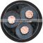 132kv xlpe insulated 3 cores power cable