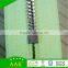 3#Platinum Double Point Teeth Close End Metal Zipper