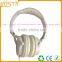 Music stereo hifi pure white high end headphone for promotion gift