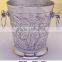 Metal Antique Ice Bucket For Bar Acceseries