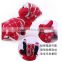 Custom waterproof 40 gram thinsulate insulation ski gloves for women