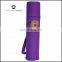Custom design Embroidery organic cotton canvas Yoga mat Bag