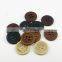 Fake Wooden Flatback Custom Resin Button 4 Holes