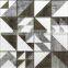 8mm thickness hotel project crystal glass mosaic tile mosaic pins pastilha glass mosaics