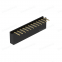 Denentech 1.27mm H4.3 U single row female connector right angle DIP