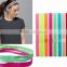 lastest design slip proof top quality fashion fancy girls ladies hairbands for sports yoga running