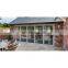 Exterior Black Accordion bi Folding Doors With Double Glazing