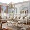 High Quality Luxury Leather Royal Sofa Set Furniture Living Room
